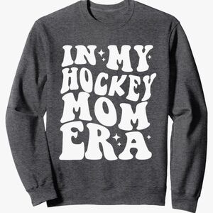 Hockey mom sweatshirt size XL